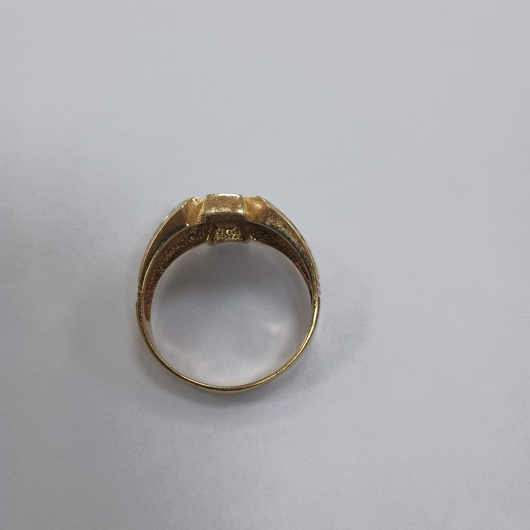 ANILLO ORO 14 K 6 GRMS (SEMINUEVO)