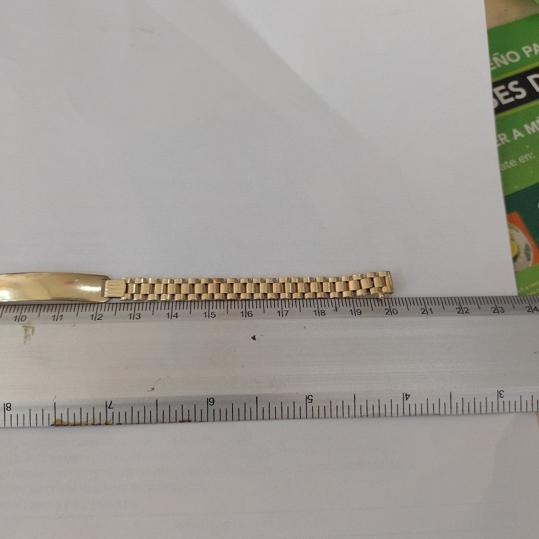ESCLAVA ORO 14 K 13.6 GRMS (SEMINUEVO)