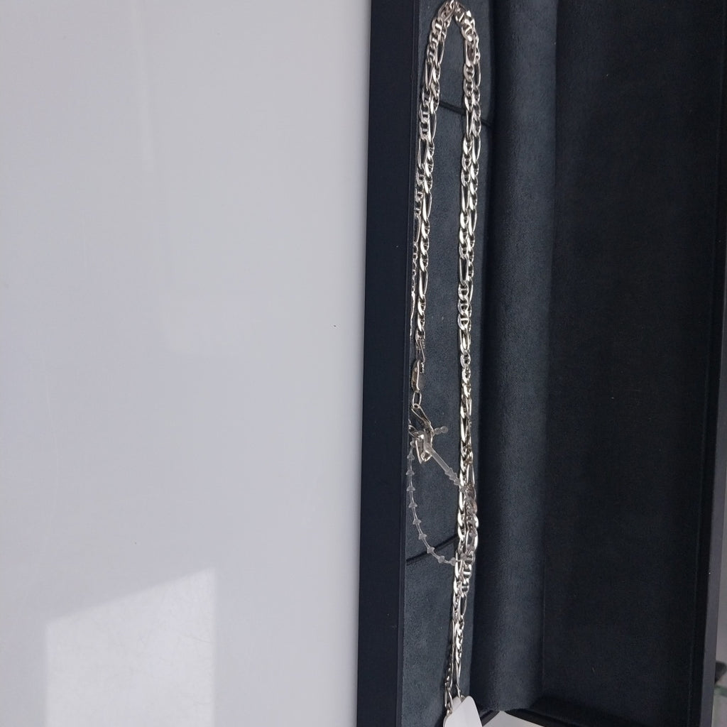 CADENA TEJIDO 3X1 PLATA .925 60 CM 8.2 GR (NUEVO)