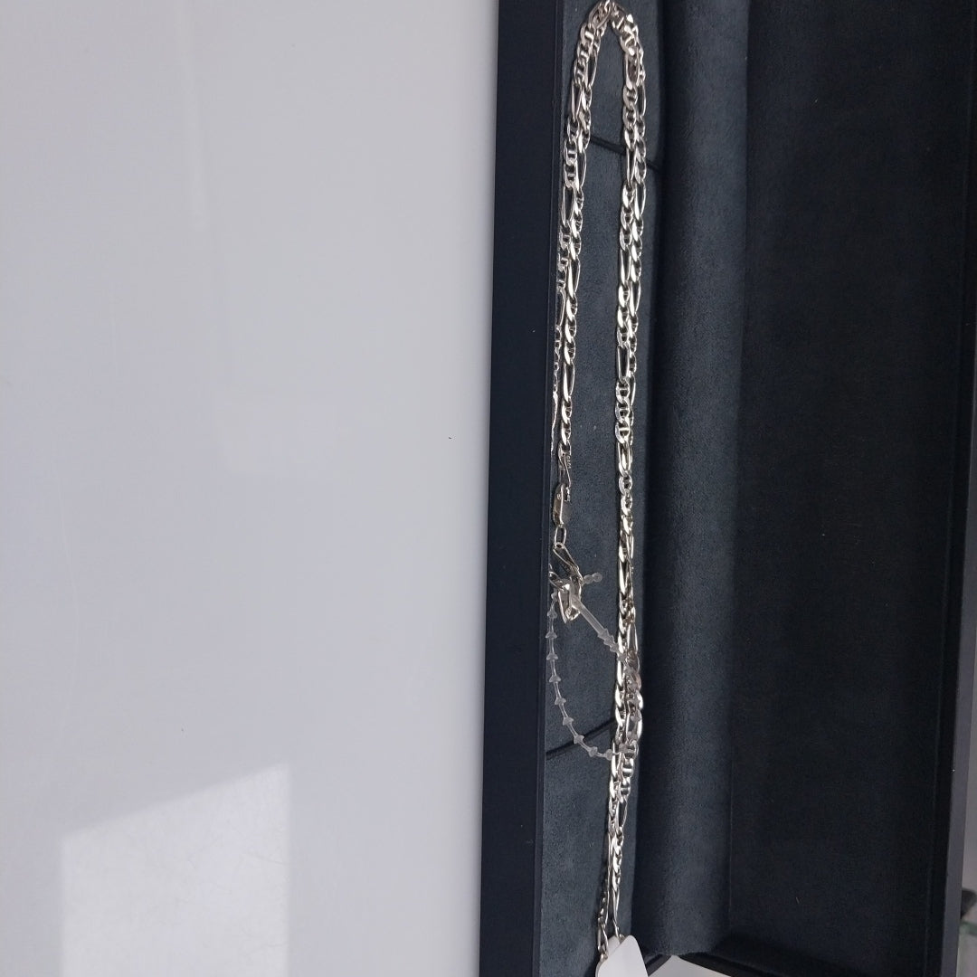 CADENA TEJIDO 3X1 PLATA .925 60 CM 8.2 GR (NUEVO)