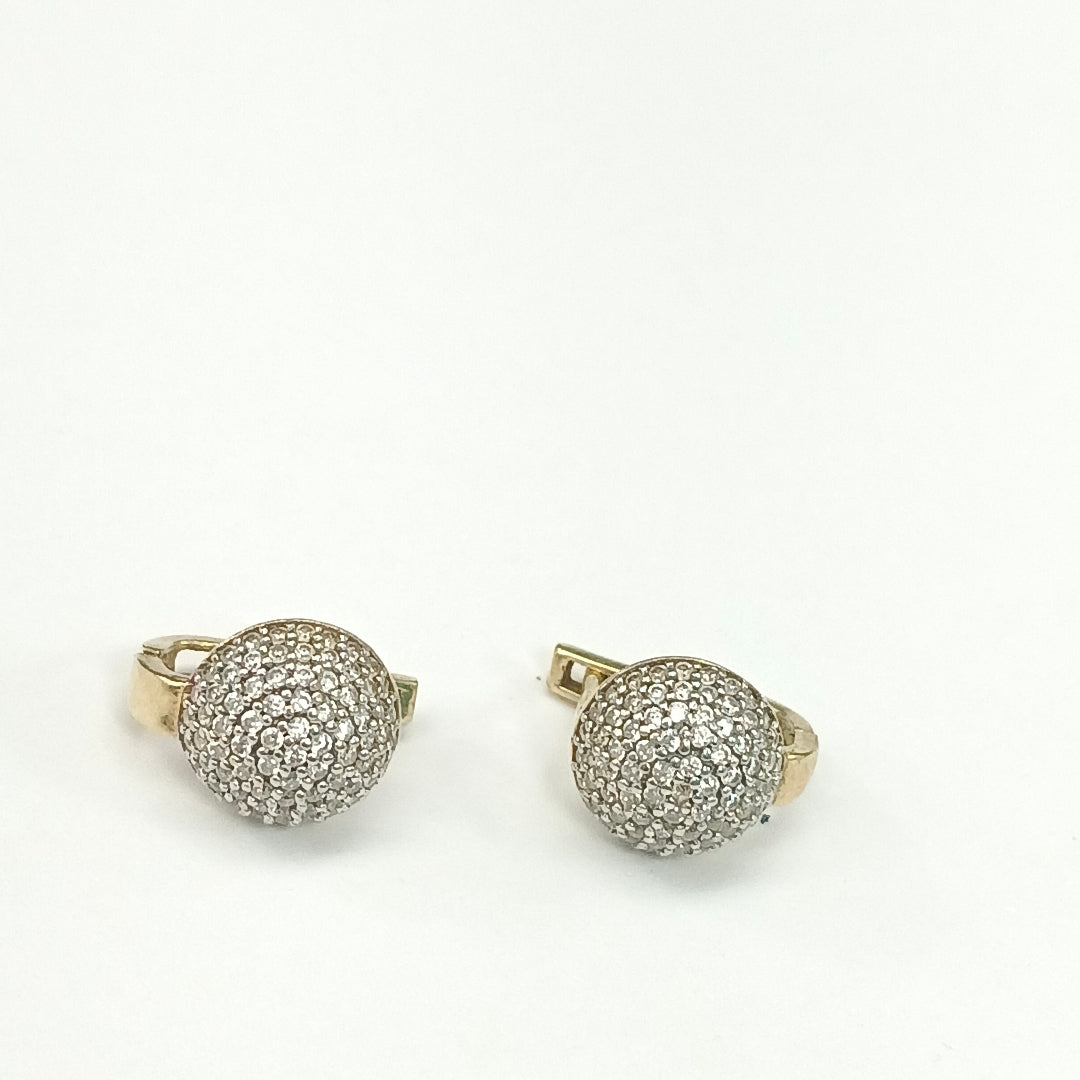 ARETES PAR ORO 10 K 2,50 GRMS (SEMINUEVO)