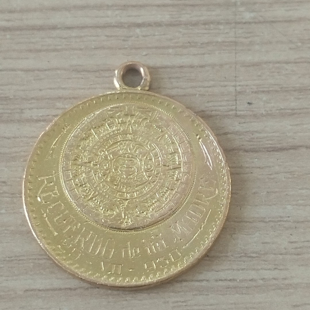K1 15.1 GRMS 21 K IDENTIFICACIÓN DIJE MATERIALES ORO CANTIDAD DE PIE (SEMINUEVO)