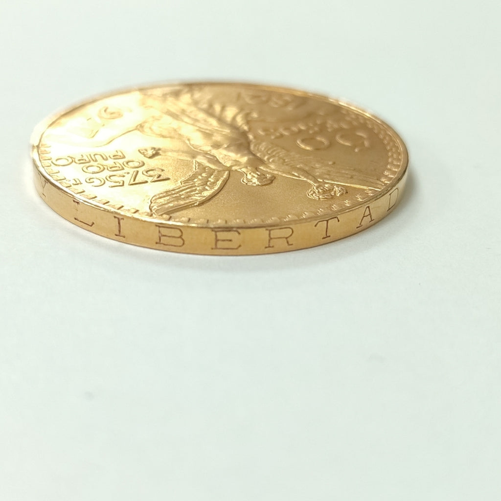 K1 41.6 GRMS 21 K IDENTIFICACIÓN MONEDA NOMINATIVA MONEDAS PESOS 50 PESOS (SEMINUEVO)