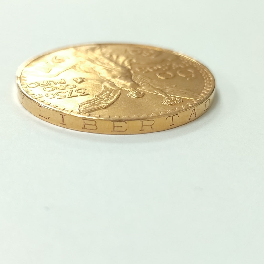 K1 41.6 GRMS 21 K IDENTIFICACIÓN MONEDA NOMINATIVA MONEDAS PESOS 50 PESOS (SEMINUEVO)
