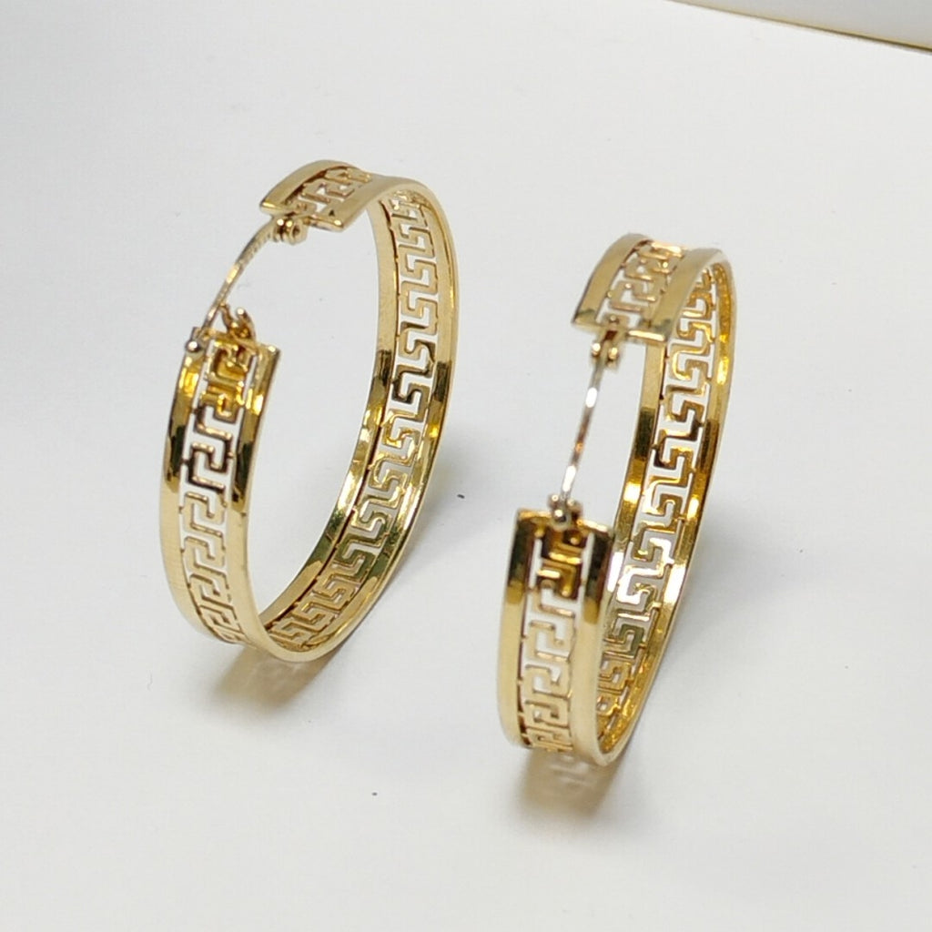 ARRACADAS PAR ORO 14 K 9.2 GRMS (SEMINUEVO)