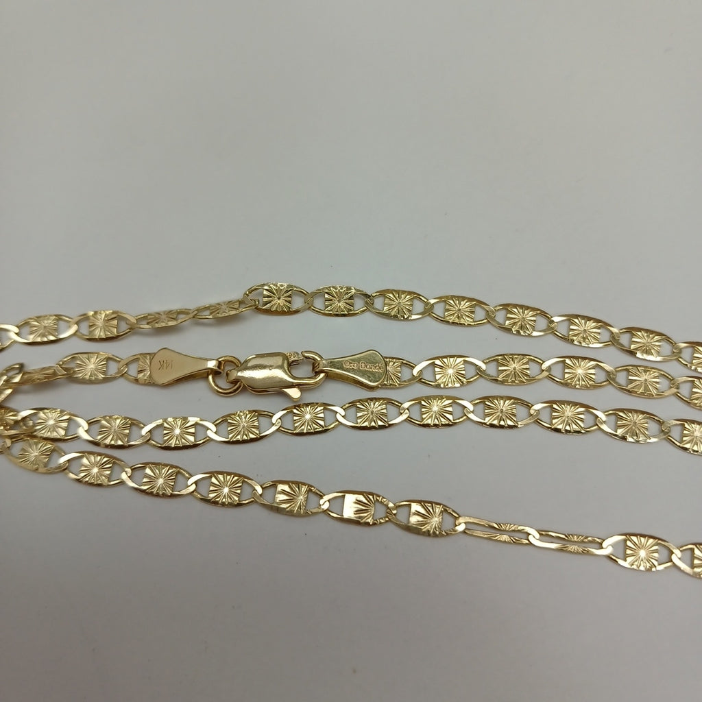 CADENAS GUCHI ORO 14K 55 CM 7.1 GR (NUEVO)
