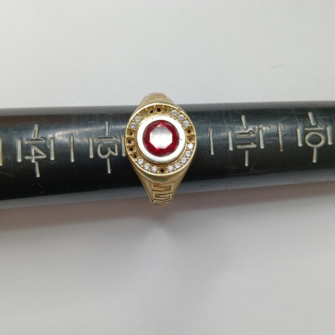 ANILLO ORO 14 K 6.5 GRMS (SEMINUEVO)