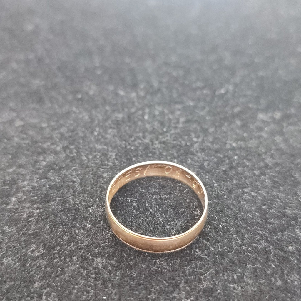 ARGOLLA ORO 10 K 1.2 GRMS (SEMINUEVO)