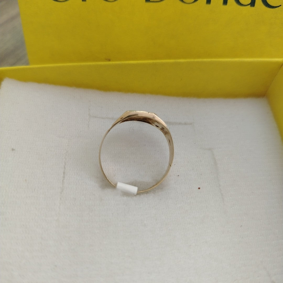 ANILLO DE GRADUACIÓN ORO 8 K 1,20 GRMS (SEMINUEVO)