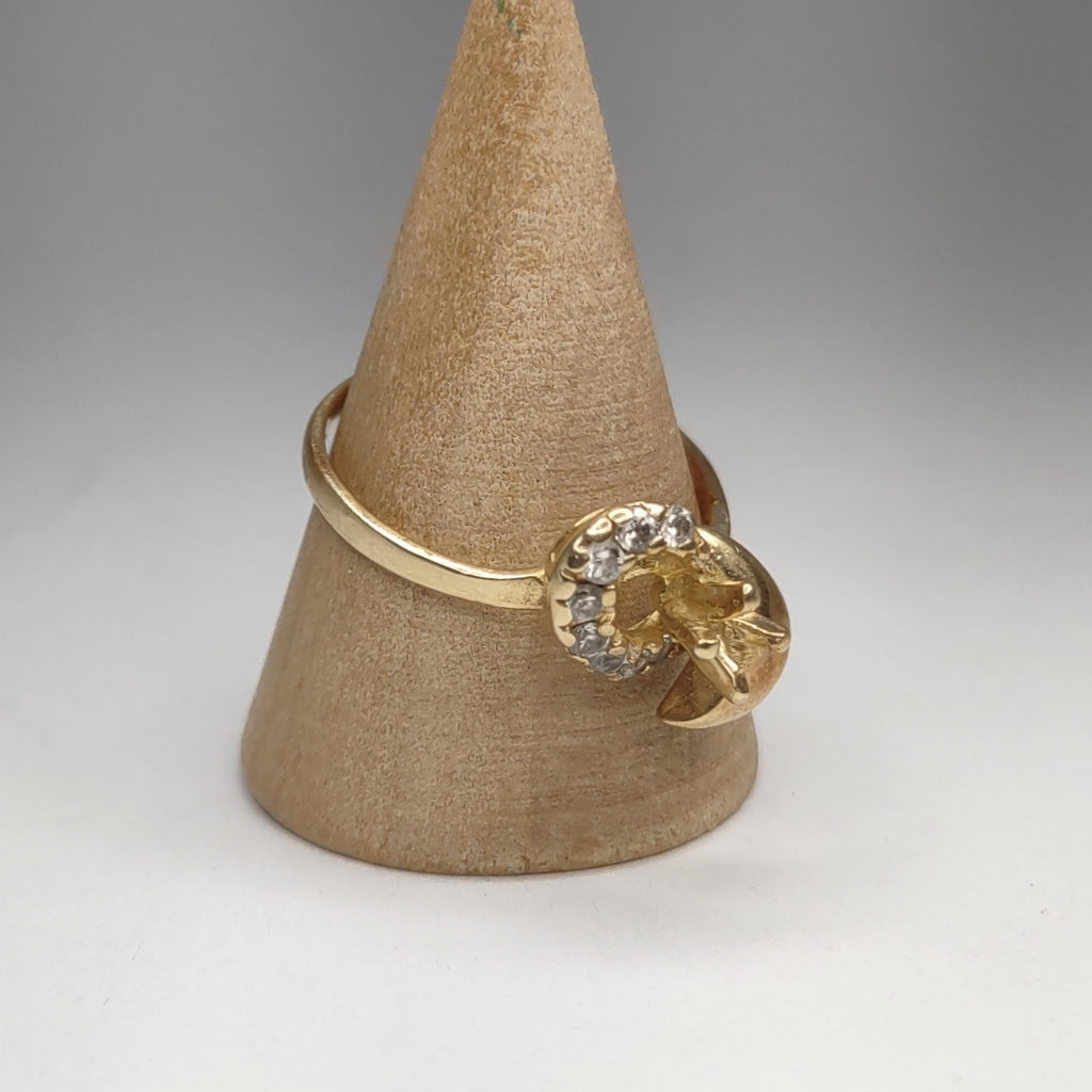 ANILLO ORO 10 K 2,40 GRMS (SEMINUEVO)