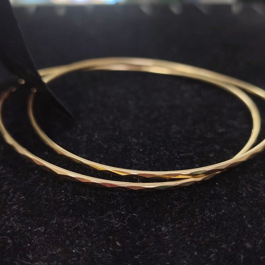 ARRACADAS PAR ORO 14 K 4.5 GRMS (SEMINUEVO)