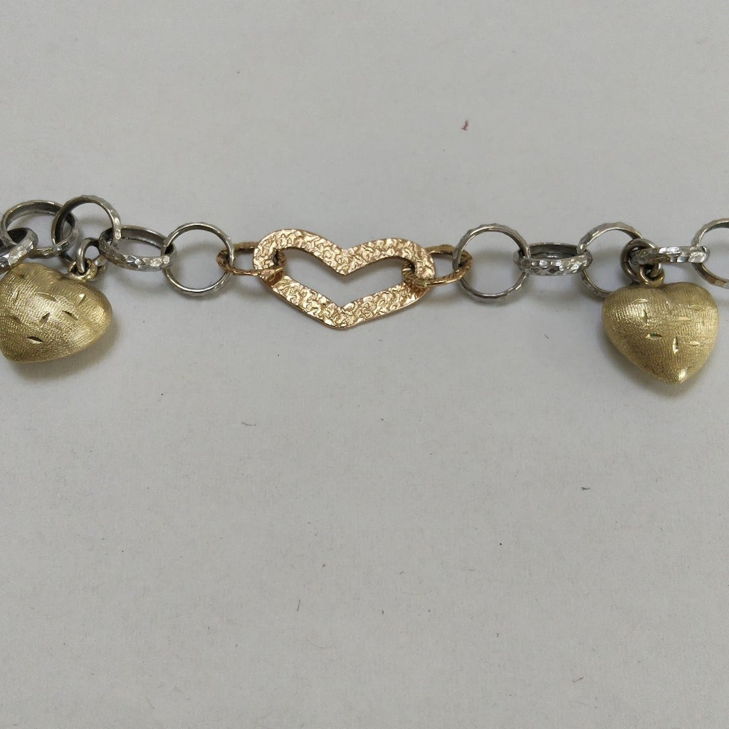 PULSERA ORO COMBINADO 14 K 11,90 GRMS (SEMINUEVO)