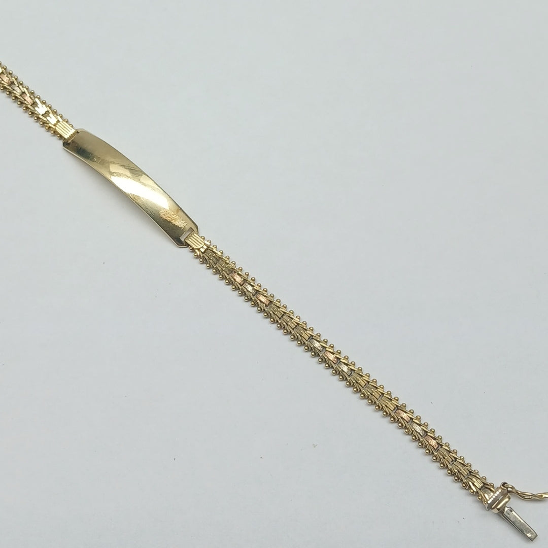 ESCLAVA ORO 14 K 8,90 GRMS (SEMINUEVO)