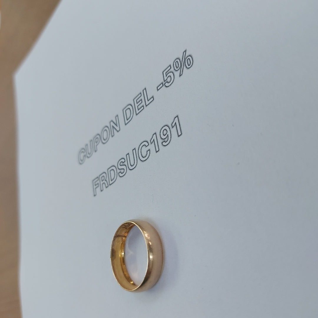 ARGOLLA ORO 8 K 1.4 GRMS (SEMINUEVO)