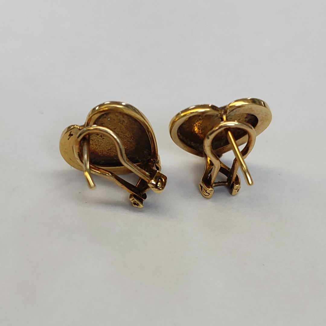 ARETES PAR ORO 14 K 6.3 GRMS (SEMINUEVO)