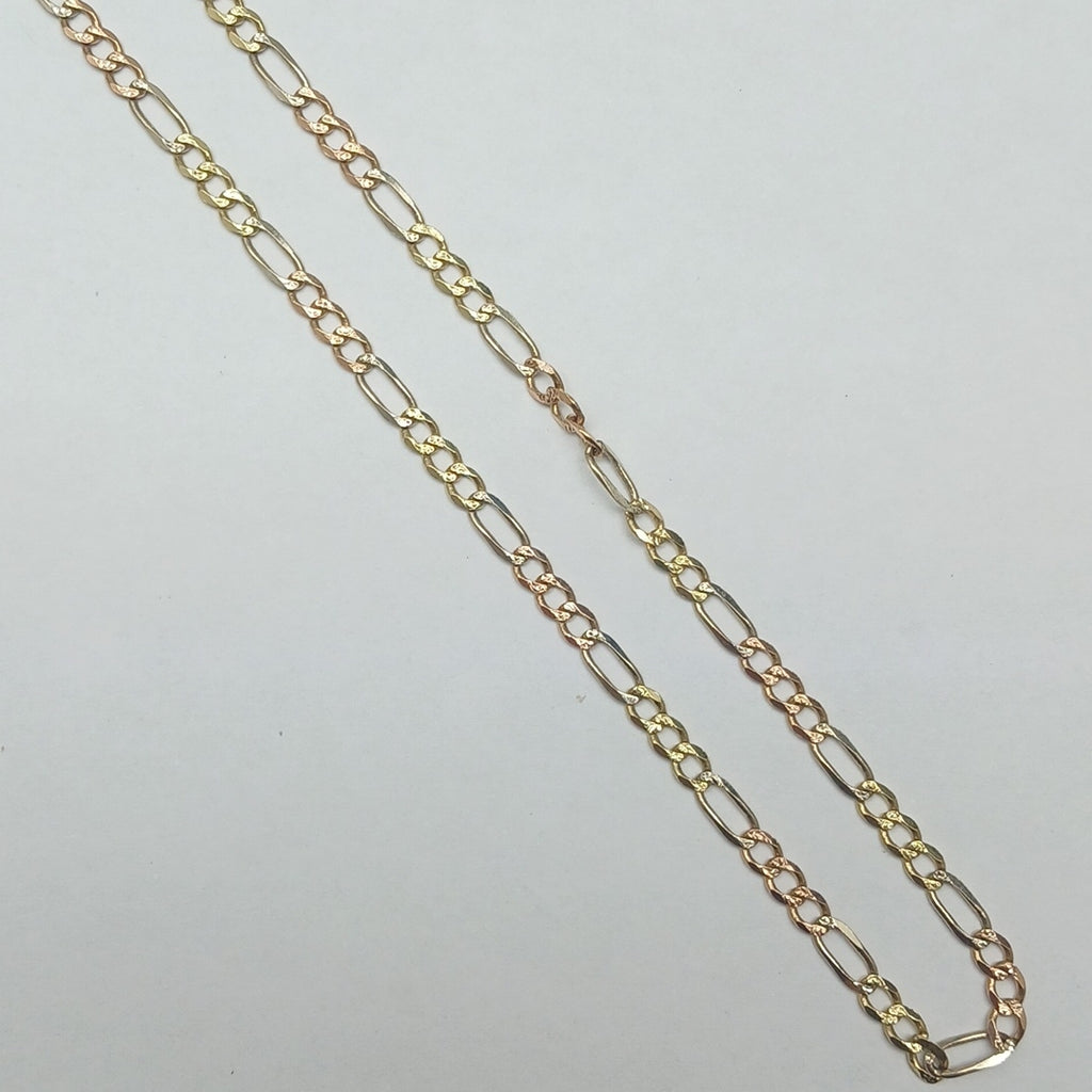 CADENA ORO,ORO COMBINADO 14 K 9,50 GRMS (SEMINUEVO)