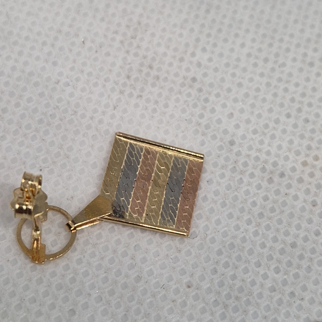 ARETES PAR ORO 14 K 1.2 GRMS (SEMINUEVO)