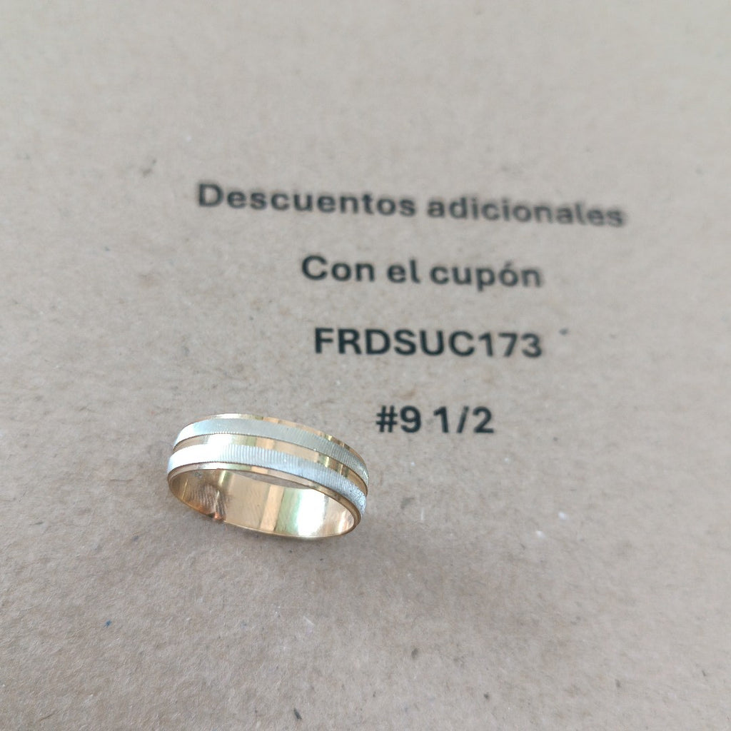 ARGOLLA ORO 10 K 2.8 GRMS (SEMINUEVO)