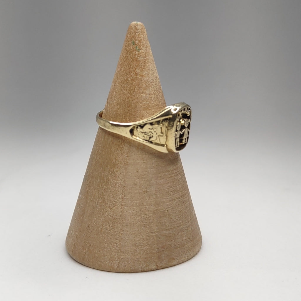 ANILLO DE GRADUACIÓN ORO 8 K 1,60 GRMS (SEMINUEVO)