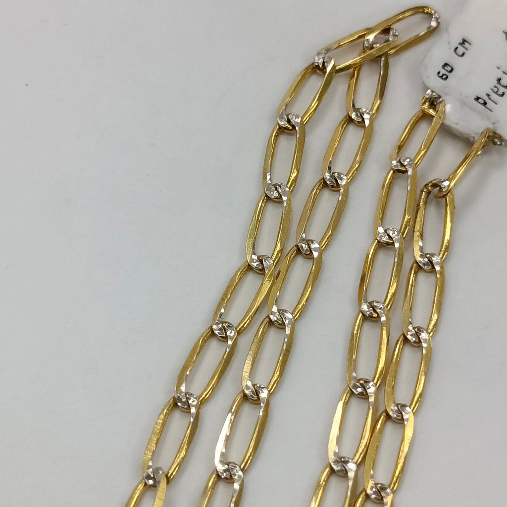 CADENA TEJIDO ESLABONES 12.2G 60 CM (NUEVO)