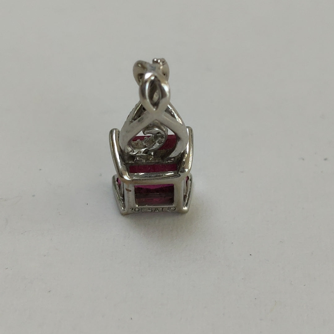 DIJE ORO BLANCO 10 K 1,70 GRMS (SEMINUEVO)