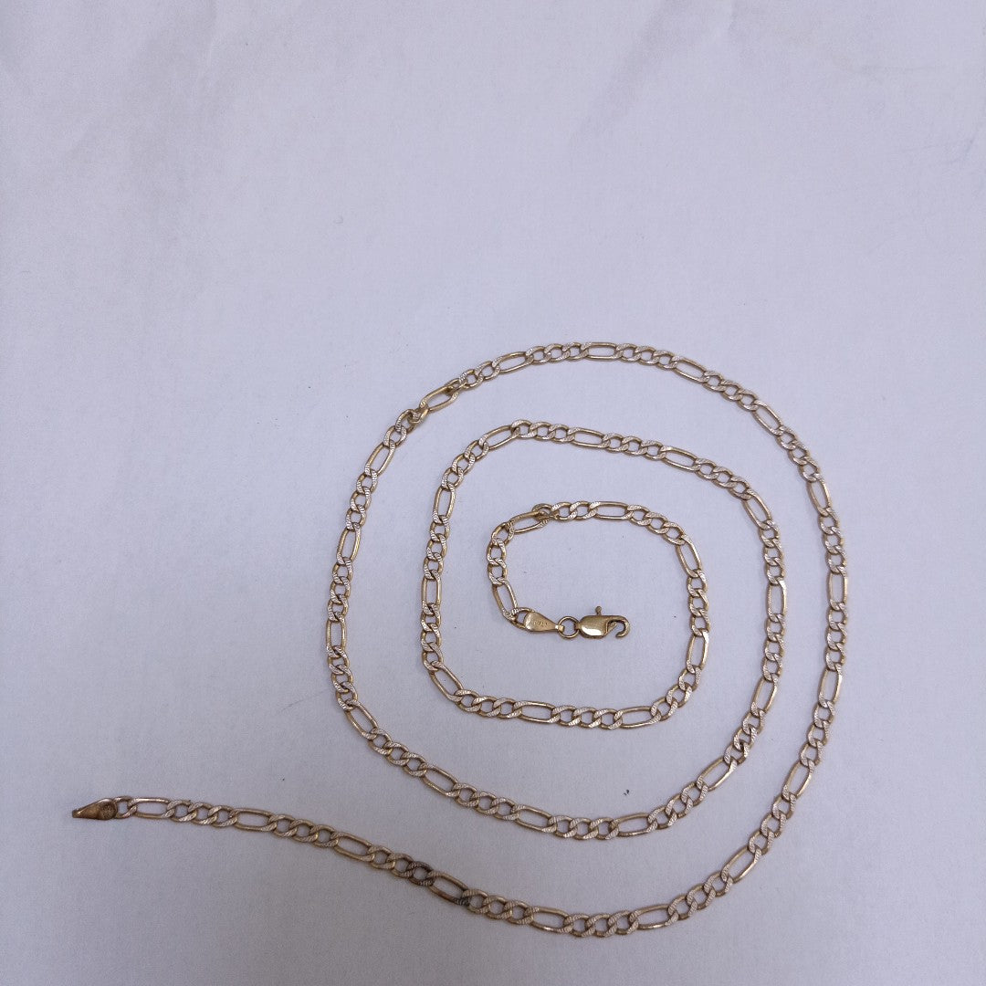 CADENA ORO, RODIADO 10 K 5.2 GRMS (SEMINUEVO)