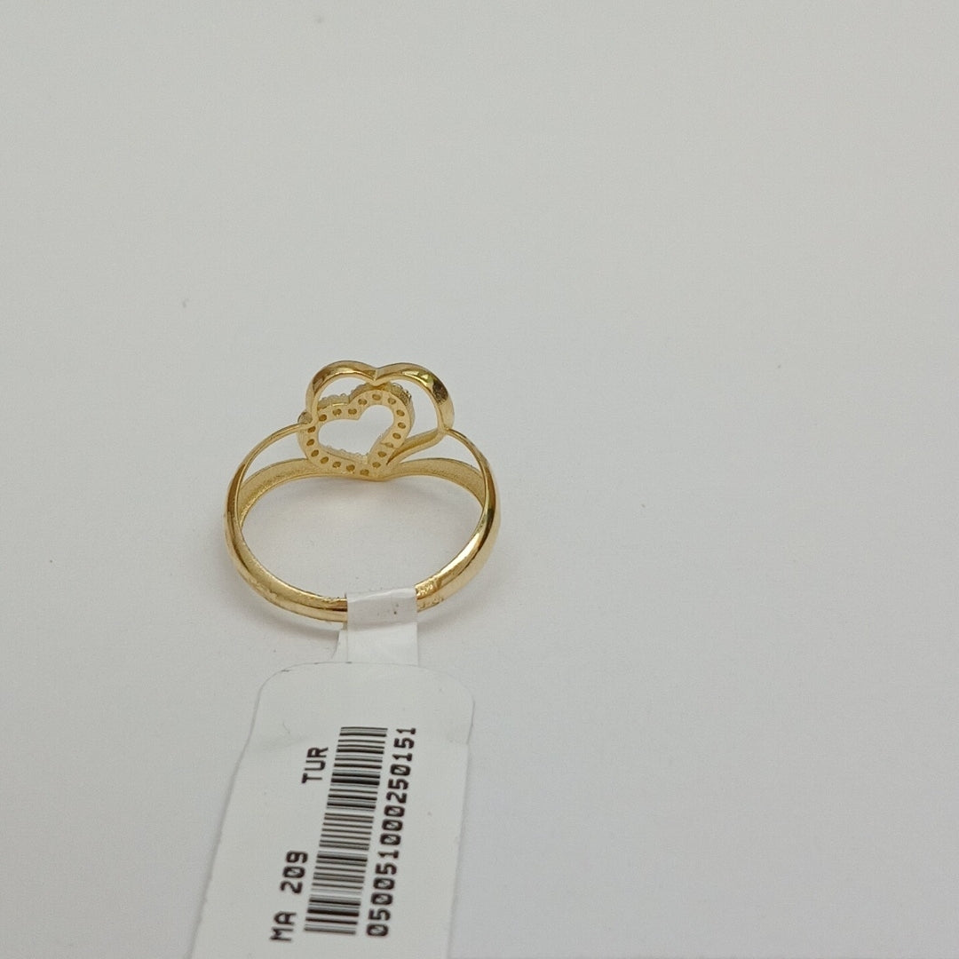 ANILLOS DAMA ORO 14K 2 (NUEVO)
