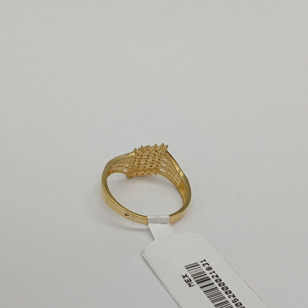 ANILLOS C/CIRCONIA ORO 10K TALLA 9 2.5 GR (NUEVO)