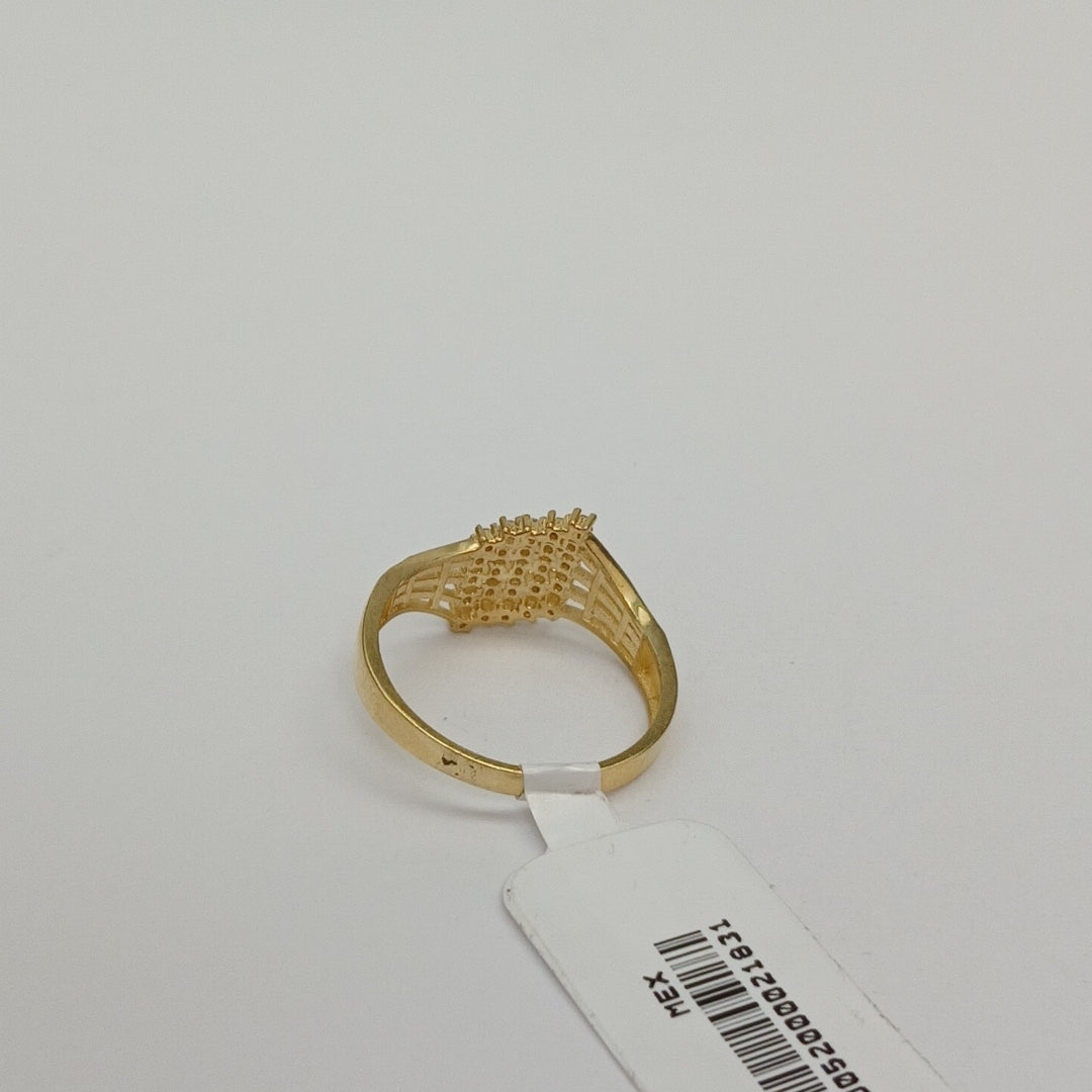 ANILLOS C/CIRCONIA ORO 10K TALLA 9 2.5 GR (NUEVO)