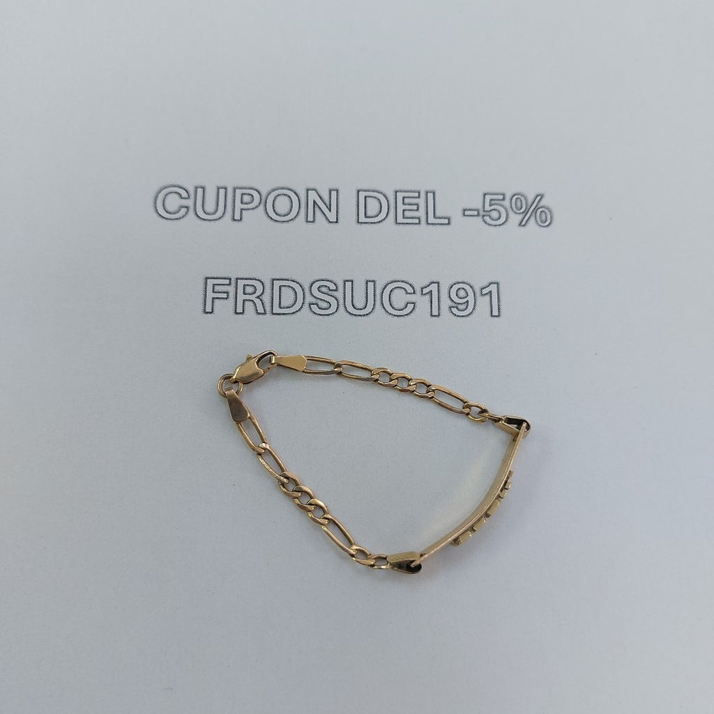 ESCLAVA ORO 10 K 3,30 GRMS (SEMINUEVO)