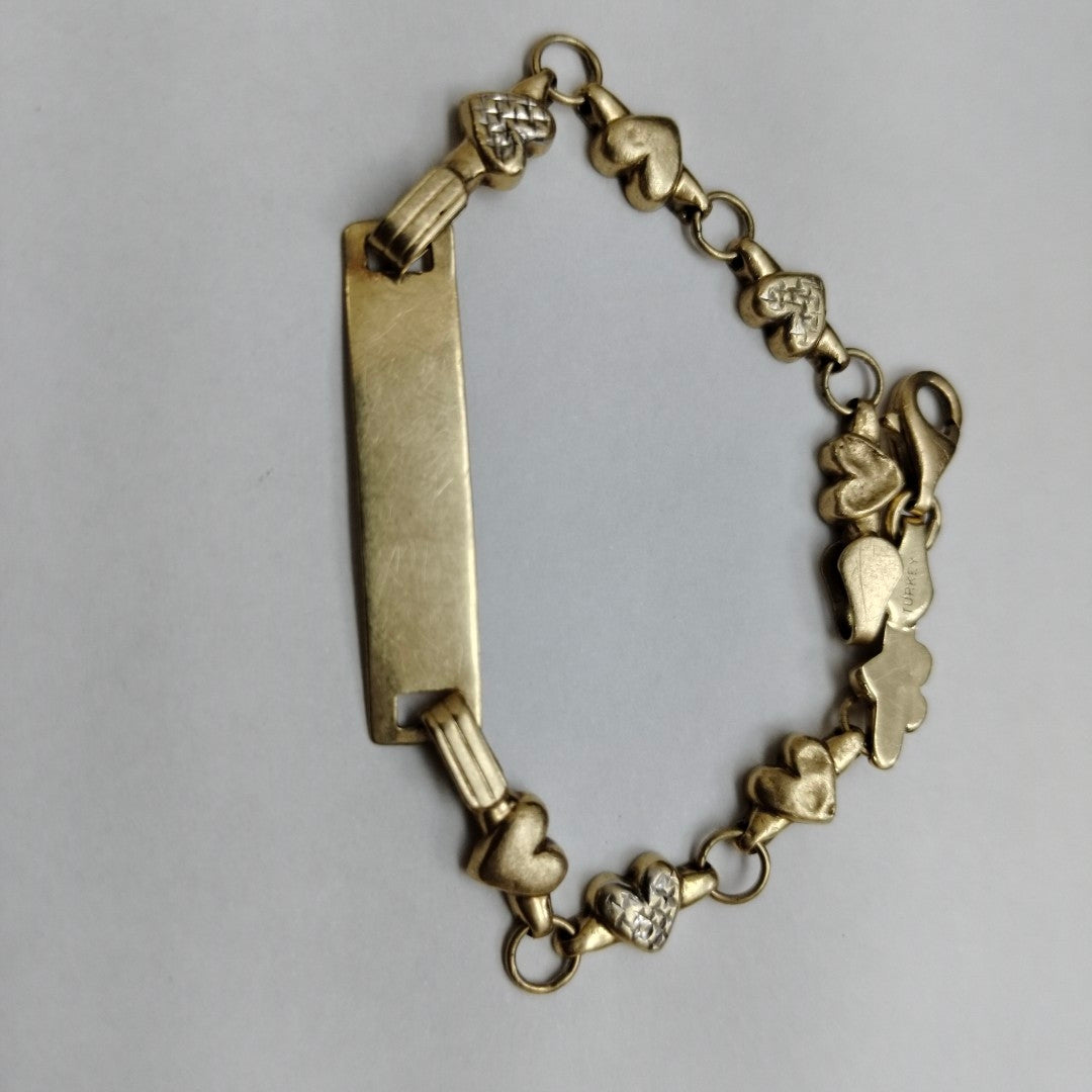 ESCLAVA ORO 14 K 3.1 GRMS (SEMINUEVO)