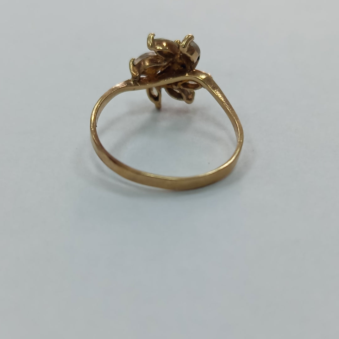 ANILLO ORO 10 K 1.7 GRMS (SEMINUEVO)