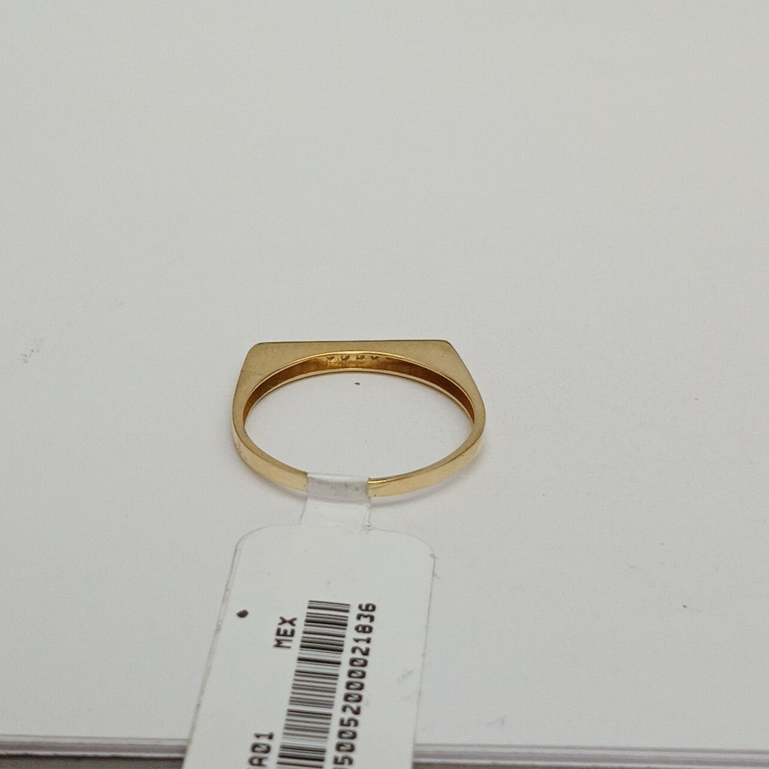 ANILLOS C/CIRCONIA ORO 10K TALLA 9 1.6 GR (NUEVO)