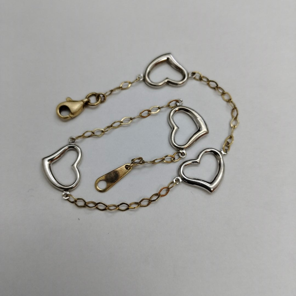 PULSERA ORO, ORO COMBINADO 14 K 1.8 GRMS (SEMINUEVO)
