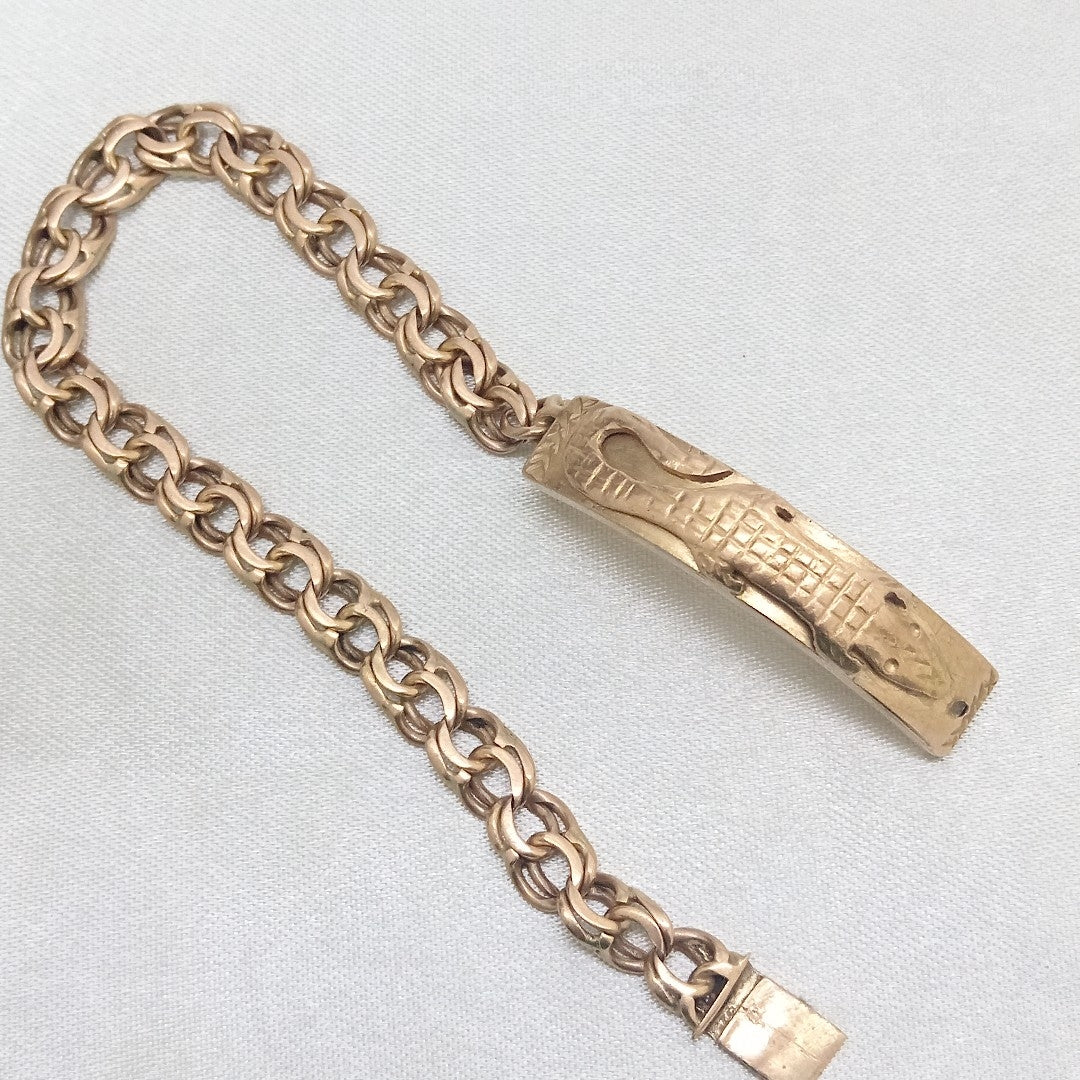 ESCLAVA ORO 10 K 18,00 GRMS (SEMINUEVO)