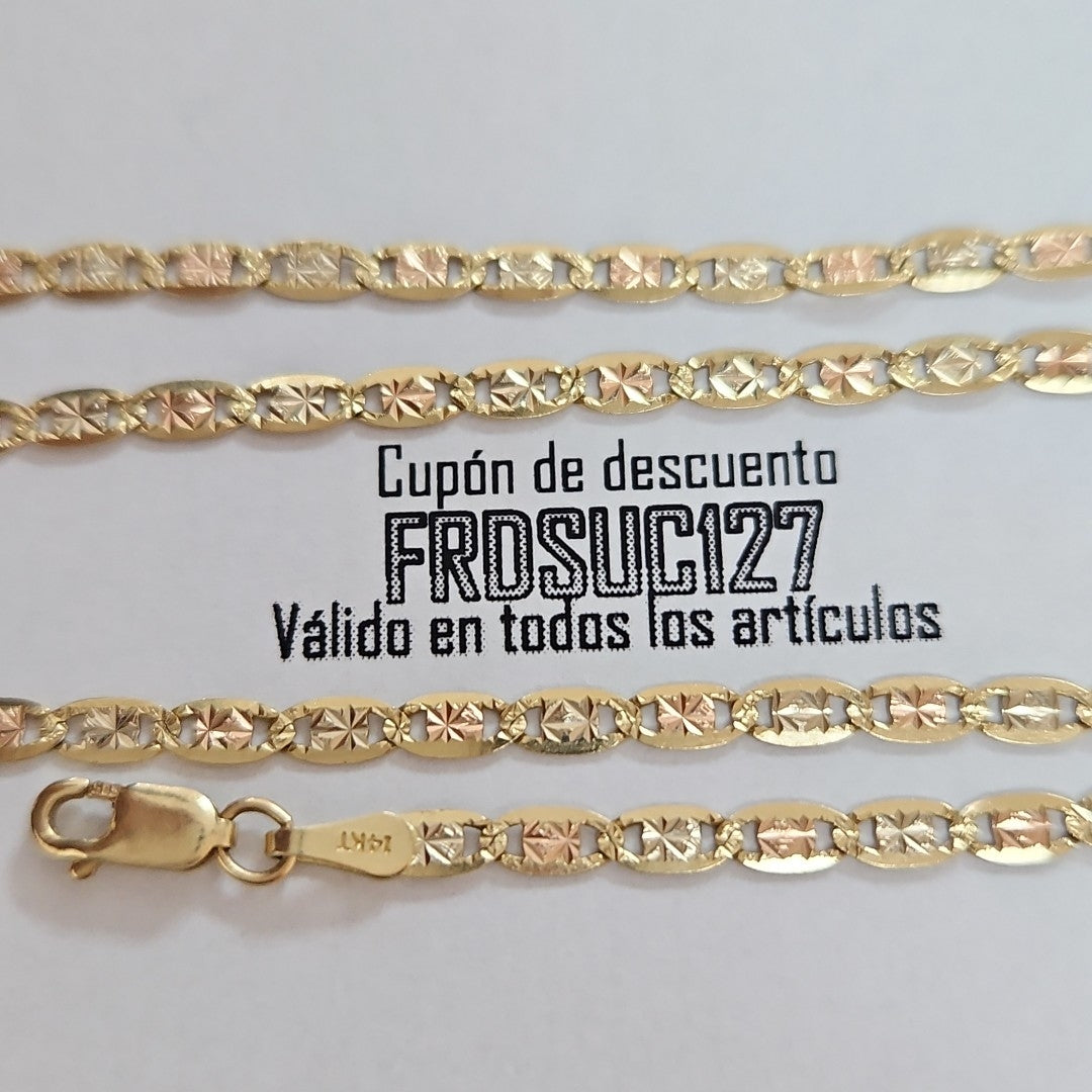 CADENA ORO 14 K 5.5 GRMS (SEMINUEVO)