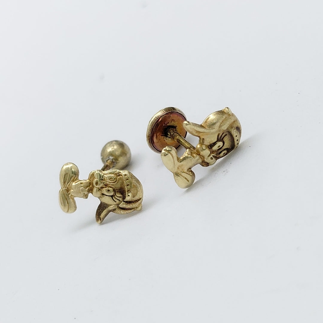 BROQUELES PAR ORO 10 K 0.6 GRMS (SEMINUEVO)