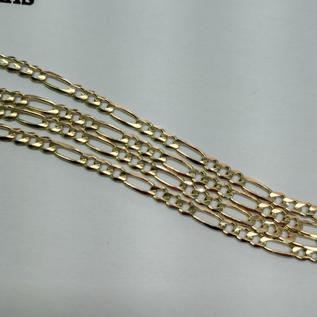 CADENAS 3X1 ORO 14K 60 CM 8.9 GR (NUEVO)