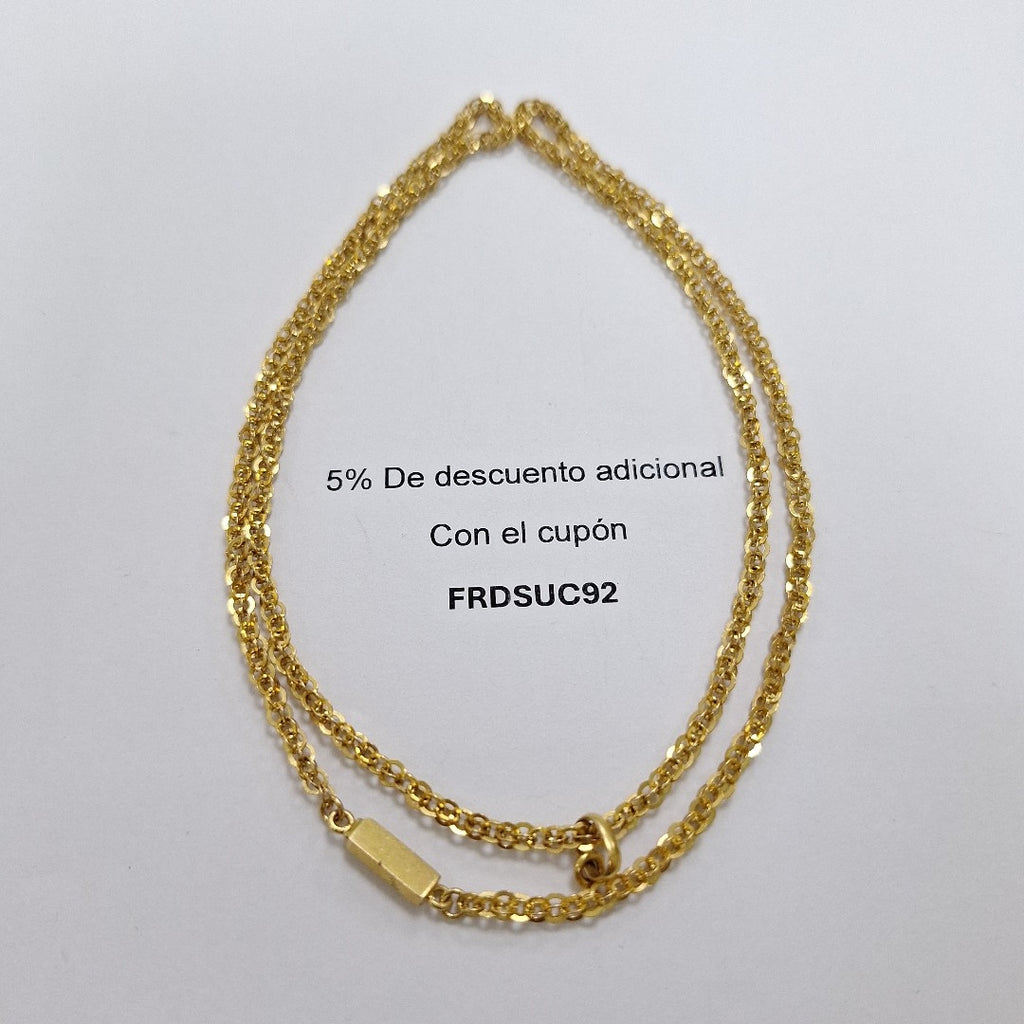CADENA ORO 14 K 7.4 GRMS (SEMINUEVO)