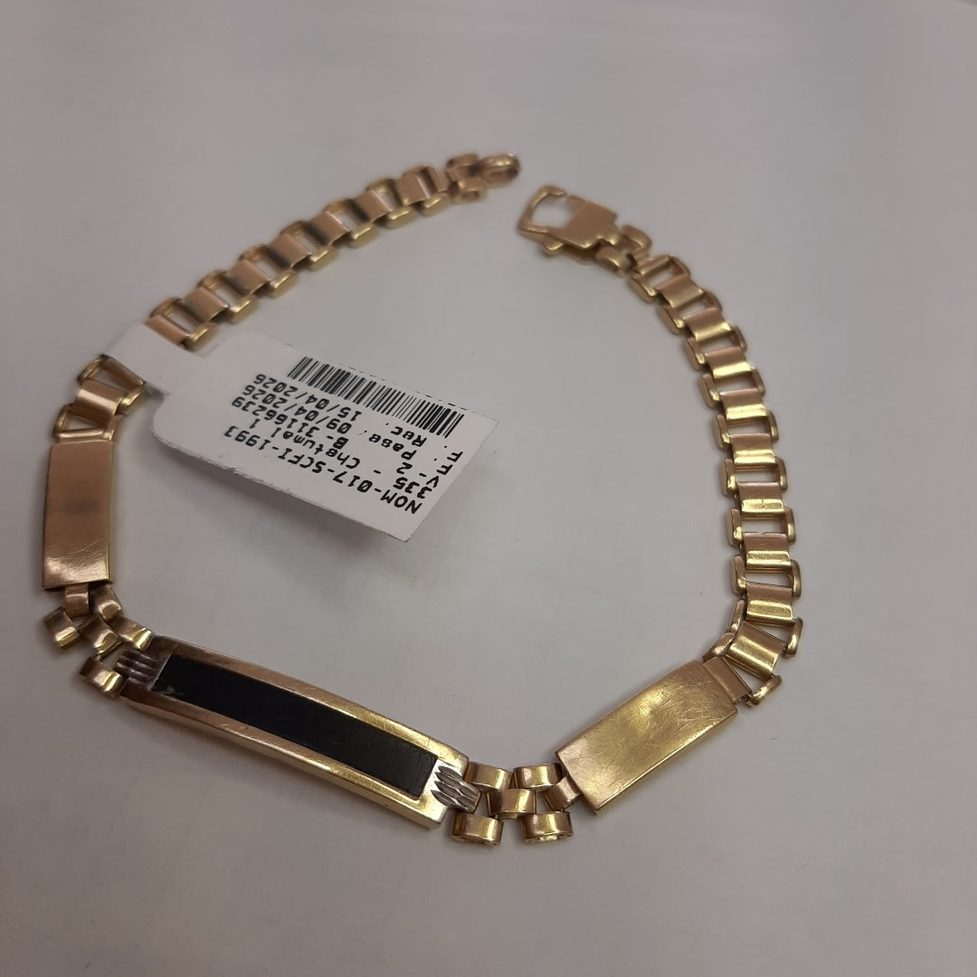 PULSERA ORO 14 K 10.6 GRMS (SEMINUEVO)