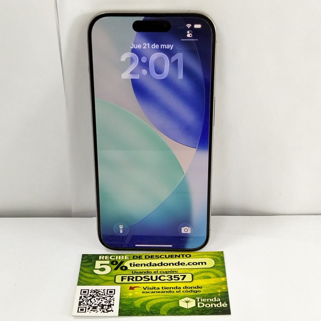 CELULAR APPLE IPHONE 15 PRO A3101 128 GB 8 GB RAM (SEMINUEVO)