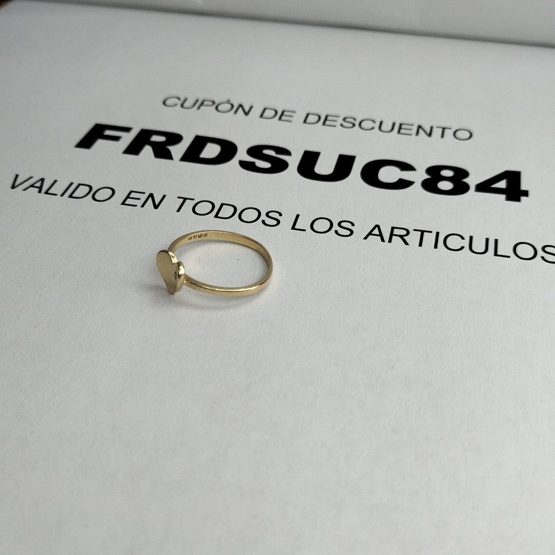 ANILLITO ORO 14 K 1.5 GRMS (SEMINUEVO)