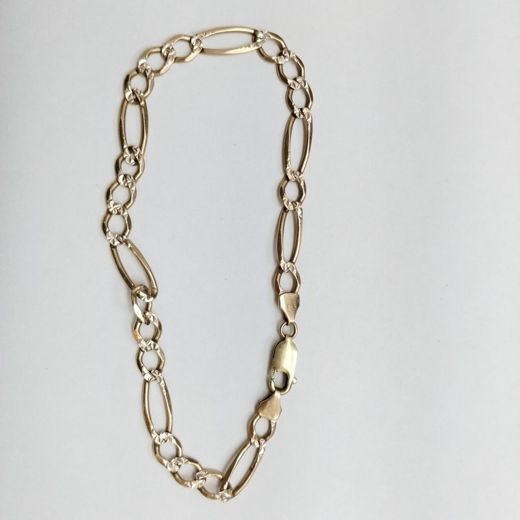 PULSERA ORO, RODIADO 14 K 9.4 GRMS (SEMINUEVO)