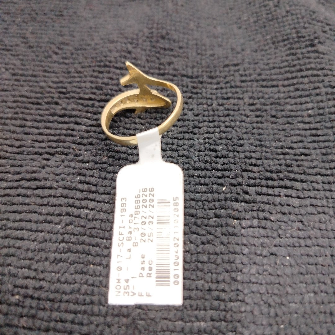 ANILLO ORO 10 K 3,10 GRMS (SEMINUEVO)