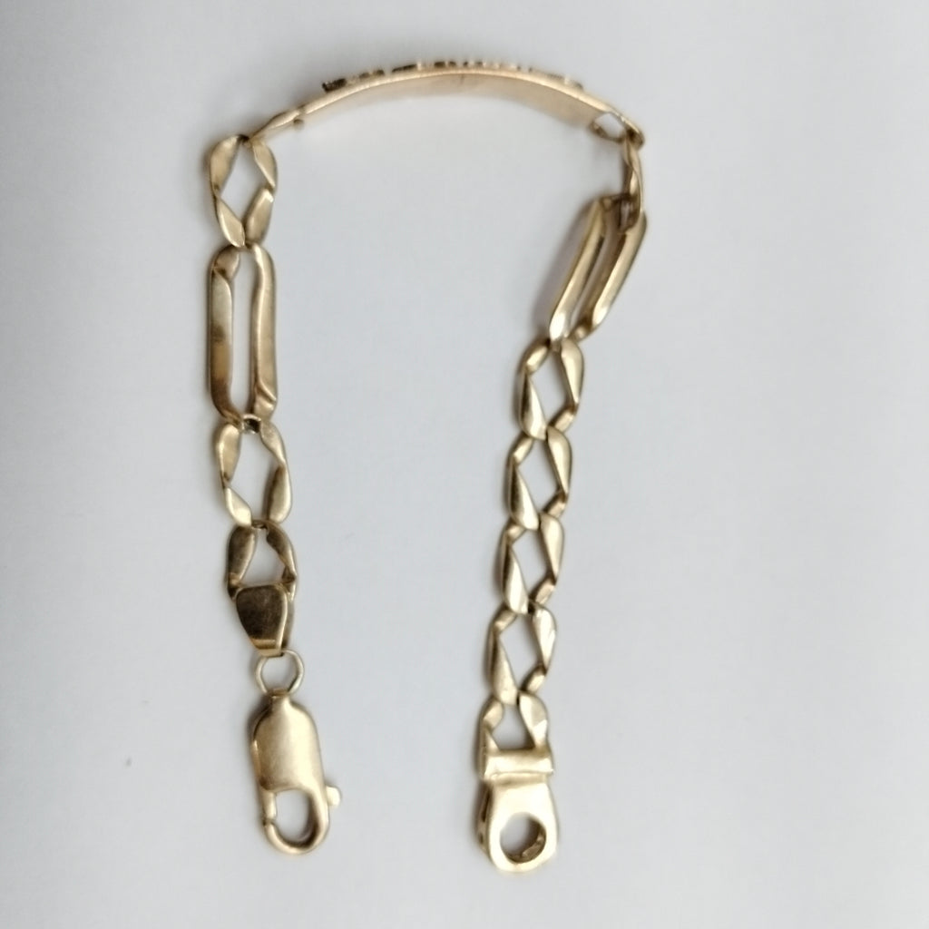 ESCLAVA ORO 14 K 13.3 GRMS (SEMINUEVO)