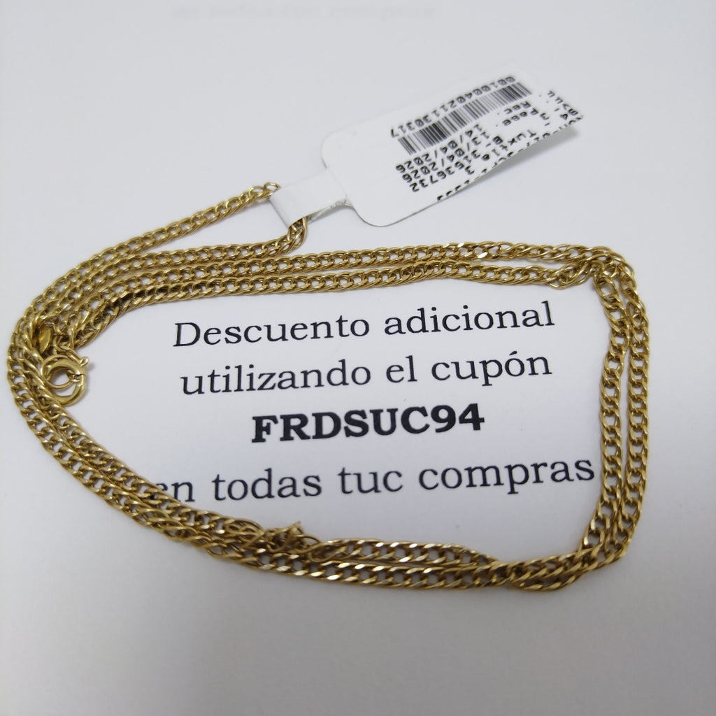 CADENA ORO 14 K 4.2 GRMS (SEMINUEVO)