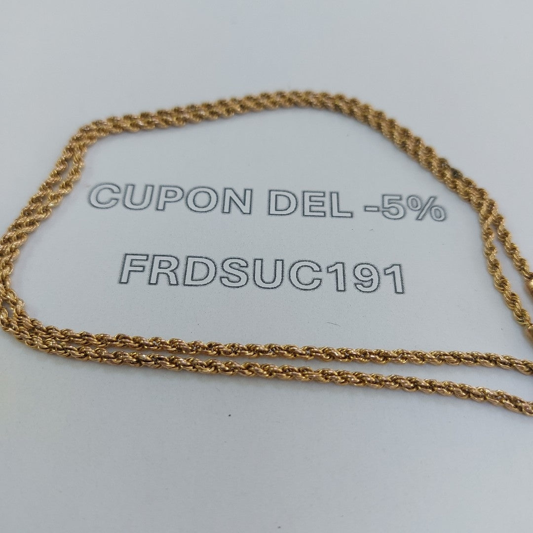 CADENA ORO 8 K 10,10 GRMS (SEMINUEVO)