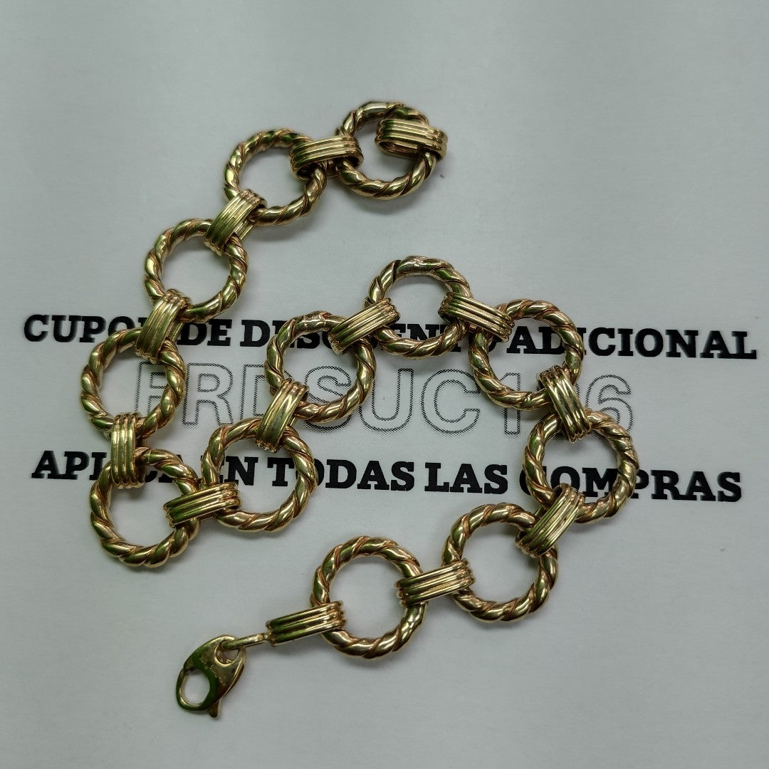 PULSERAS DAMA ORO 10K 13.6 (NUEVO)