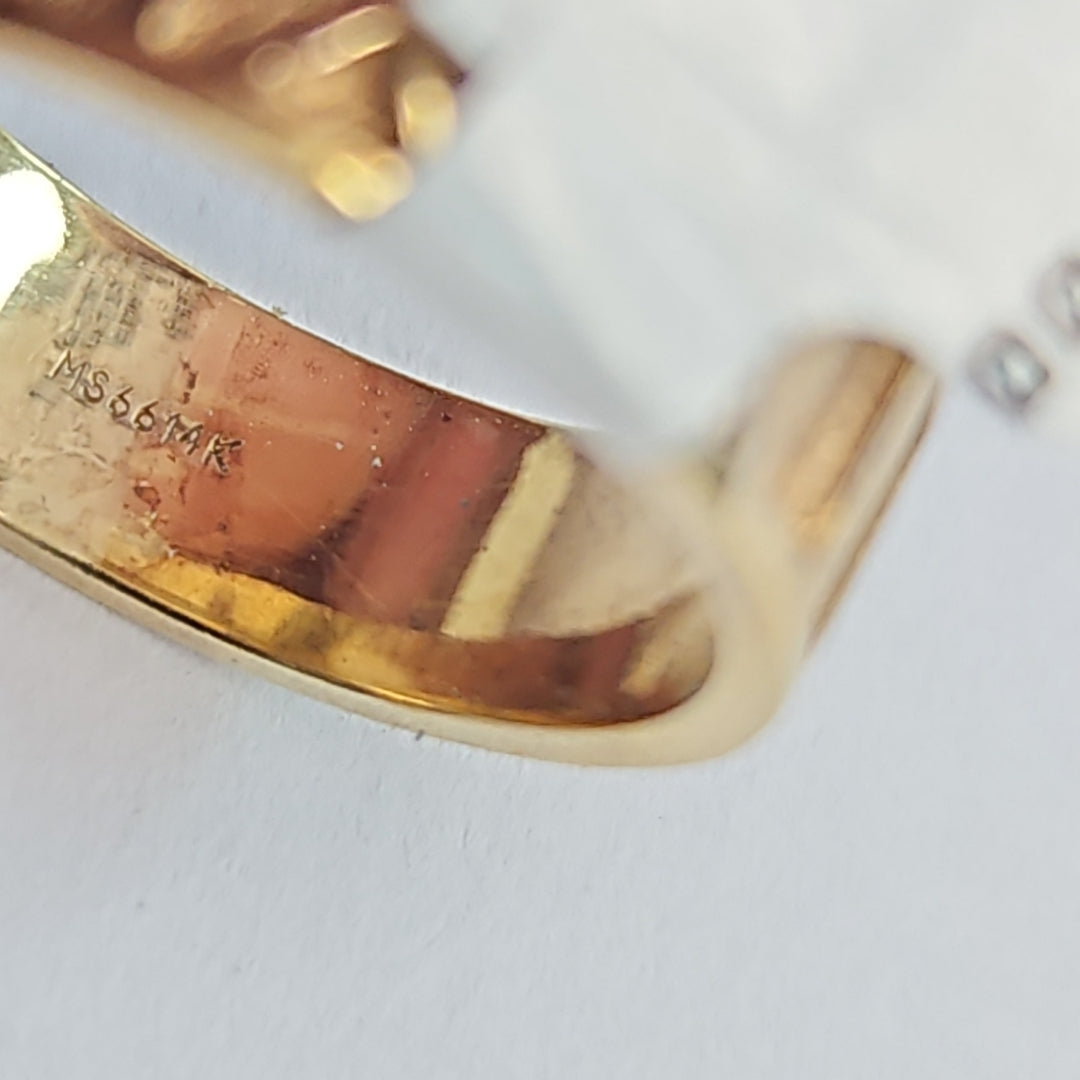 ARGOLLA ORO 14 K 3.4 GRMS (SEMINUEVO)