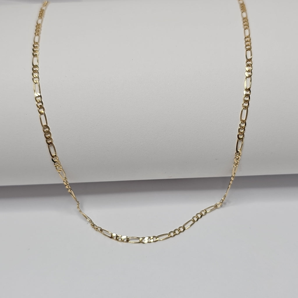 CADENAS 3X1 ORO 14K 55 CM 4.7 GR (NUEVO)